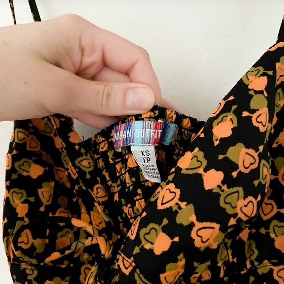 Urban Outfitters Printed Midi Dress XS - Picture 3 of 4
